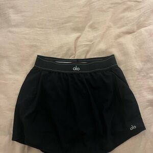 Alo Black Athletic Skirt